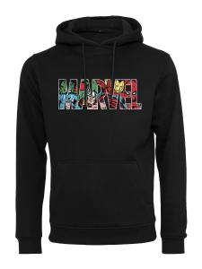 Толстовка с капюшоном Mister Tee Sweatshirt Marvel, черный
