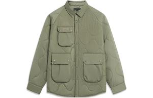 Стеганая куртка мужская оливково-зеленый Lining