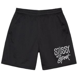 Шорты Stussy Mesh Short Sport, черный