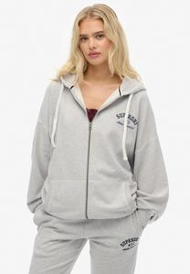 Толстовка Superdry & Co ATHLETIC ESSENTIALS, Glacier Grey Marl/Light Grey