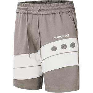 Saucony Повседневные шорты Unisex Gray White