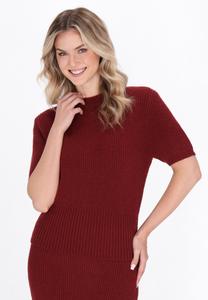 Футболка DreiMaster Basic T-shirt, Burgundy/Red