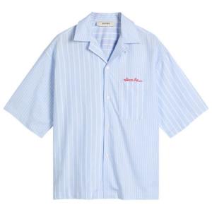 Лоскутная рубашка для отпуска About:Blank, мультиколор