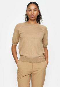 Вязаный свитер MARLA SS O-NECK Soft Rebels, цвет tigers eye melange