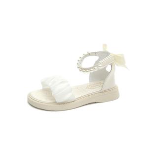 Детские сандалии с нескользящей подошвой и износостойким верхом SHIBU, экрю