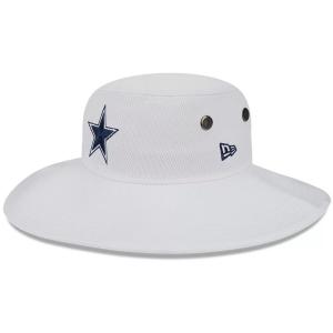 Мужская панамская панама New Era White Dallas Cowboys 2023, тренировочный лагерь НФЛ