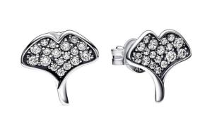 Pandora Серьги-гвоздики женские серебряные