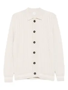 Кардиган фактурной вязки Eleventy, бежевый