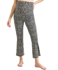 Леггинсы-клеш для беременных "Идеальный укороченный топ, подчеркивающий живот" HATCH Collection, Abstract floral