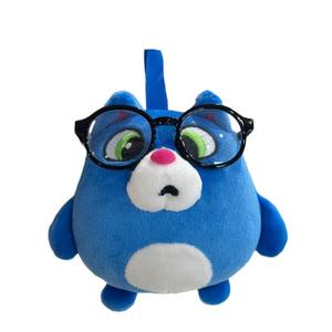 Креативная необычная плюшевая подвеска с толстым котом высота 12см Fat Fat Dragon