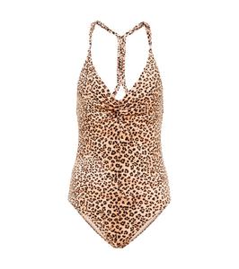 Купальник Madeira с леопардовым принтом Ulla Johnson, Snow Leopard