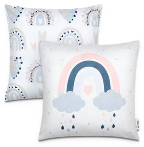 Наволочка Paco Home Cuscino 2 er Set, белый - текстиль - 45 x 1 x 45 см