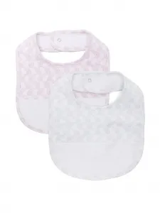 Комплект из двух нагрудников с принтом пейсли и вышивкой Pegaso ETRO KIDS, серый