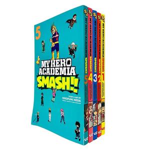 My Hero Academia Smash Series (Vol 1-5) Collection 5 Books Set By Kohei Horikoshi (Viz Media)