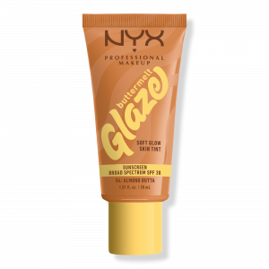 Тональный крем для лица Buttermelt Glaze Skin Tint SPF 30 NYX Professional Makeup, Almond Butta (medium with warm undertones)