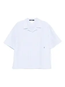 Полосатая рубашка Caring Diner с короткими рукавами Ksubi, синий