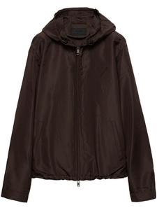 Шелковый пиджак Prada, коричневый