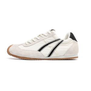 MOMGOG Износостойкие, легкие и дышащие повседневные низкие туфли унисекс белого и серого цвета