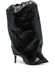 Alexander McQueen 60мм Сумка сапоги, черный