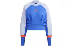 Свитшот женский синий Adidas