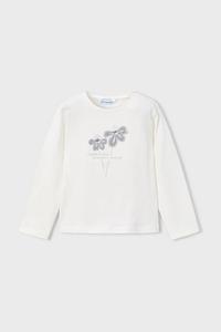 Хлопковая водолазка Mayoral, белый