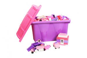 Строительные Блоки В Коробке Для Девочек - 500 Элементов Inna marka