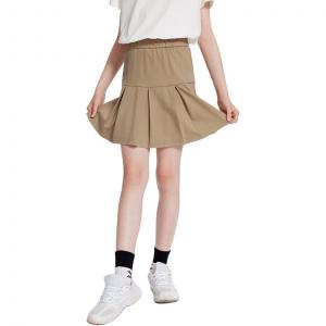 Однотонная юбка летняя для детей Mizuno, Taupe