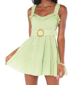 Мини-платье Jolene в цвете шалфей Show Me Your Mumu, Sage