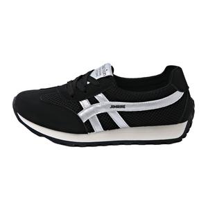 King Jinmai Женские повседневные туфли на один каблук черные, цвет Black