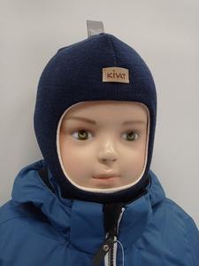 Балаклава детская Kivat зимняя, темно-синий
