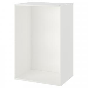 Каркас гардероба PLATSA IKEA, 80x55x120 см, белый