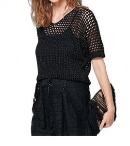 Блузка Unika черного цвета NU Denmark