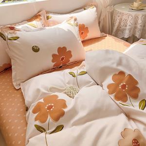 AVIVI Комплект постельного белья 1,2 м, 3 предмета, простыня, цвет spring dawn