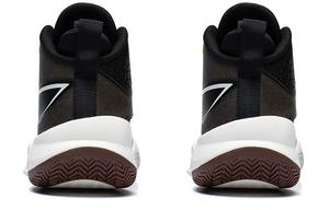 Суперлегкие баскетбольные кроссовки мужские среднего размера, черные/зеленые Lining