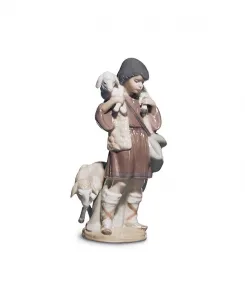 Коллекционная фигурка пастушка Lladro Lladró, multi
