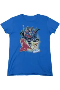 Женская футболка Justice League of America Unlimited с коротким рукавом Gildan