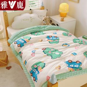 Yalu Детское одеяло 100х120 см, вес 1 кг, плюш, класс А, мягкое, гипоаллергенное