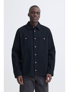 BLEND Рубашка-куртка BHDenny темно-синего цвета