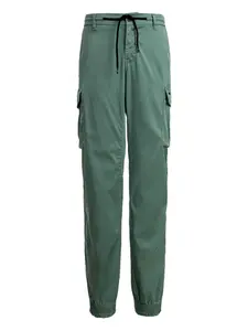 Прямые брюки карго с кулиской Mason'S, зеленый