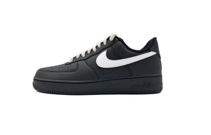 Nike Кроссовки Air Force 1 с антискользящим покрытием, износостойкие, низкие, для скейтбординга, унисекс, черные, белые