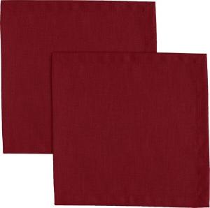 Салфетки в упаковке, 2 шт. 161454 Erwin Müller, красный