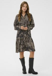 Платье Kaffe KAJAMIE SHIRT DRESS, Brown Graphic Print/Brown