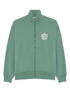 Толстовка на молнии Maison Kitsuné, зеленый