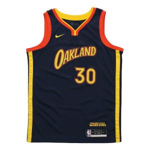 Майка Nike NBA Stephen Curry Golden State Warriors Jersey City Edition Dark blue, синий