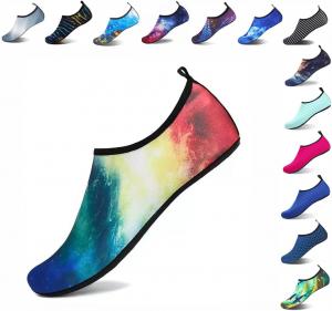 Быстросохнущие нескользящие водные носки для женщин и мужчин, взрослых, купальные комплекты, одежда для пляжа, йоги, активного отдыха, кемпинга, бассейна, отпуска Vimanbite, Aurora Colors