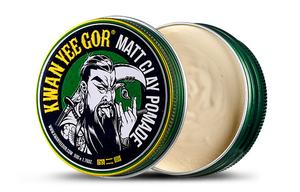 Матовый грязево-цитрусовый ароматизированный воск для укладки мужских волос, освежающий, стойкий KWAN YEE GOR