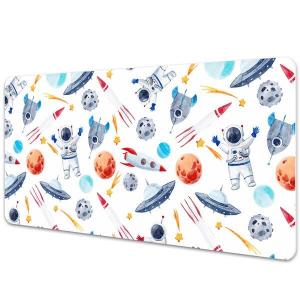 Настольный коврик Tulup Astronaut, 90x45x1 см, коричневый