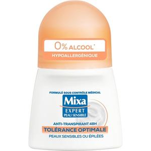 Роликовый антиперспирант 48 ч. Оптимальная переносимость Mixa