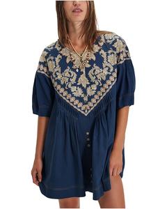 Женское платье Free People Orson Mini, Indigo Combo