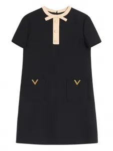 Декорированное платье мини Valentino Garavani, черный